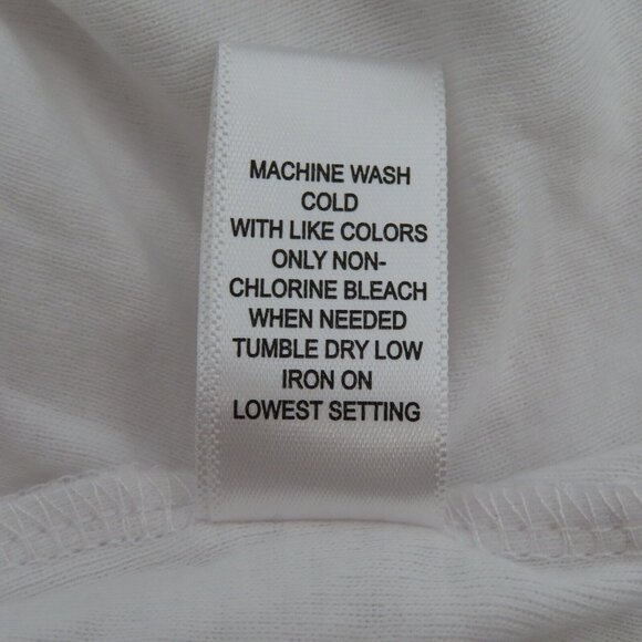 Pacsun Playboy Club Womens Small Ruffle Hem Long Sleeve Crop Tee T Shirt Top NEW - Picture 11 of 13